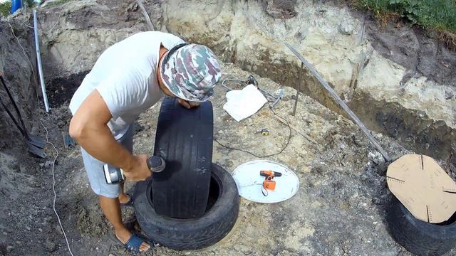 Хобби-Дом НАЧАЛО. Дренаж под плиту фундамента, для домика в склоне холма. смотреть онлайн