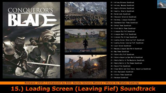 CONQUEROR’S BLADE OST [Full] Game Soundtrack смотреть онлайн