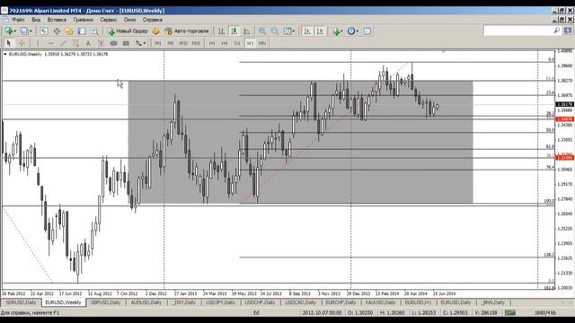 Среднесрочный анализ валютных курсов 24.06.2014
