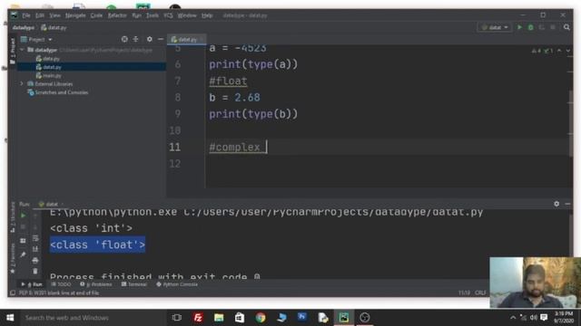 NUMBER DATATYPES PYTHON | INTEGER | FLOAT | COMPLEX | BOOLEAN | DATATYPE OF VARIABLES | CLASS 11 IP смотреть онлайн