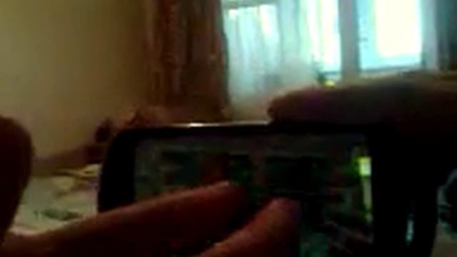 Minecraft на папином телефоне