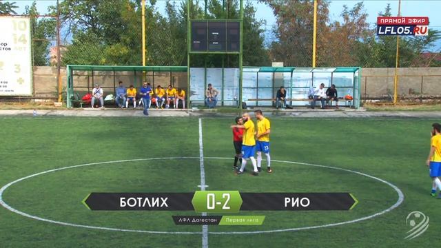 БОТЛИХ - РИО. 1-й тур Первой лиги ЛФЛ Дагестана 2018/19 гг. смотреть онлайн