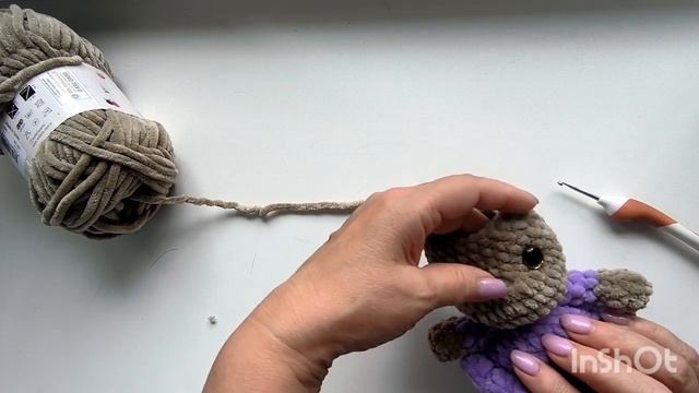 Много игрушек по одной схеме, сегодня вяжем кошечку!!! смотреть онлайн