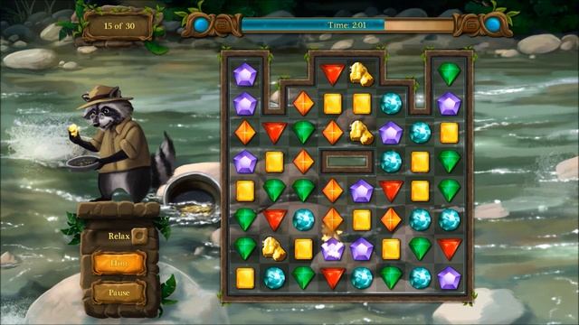 Ricky Raccoon - The Treasure Of The Amazon - Gold Hunt - Level 2 смотреть онлайн