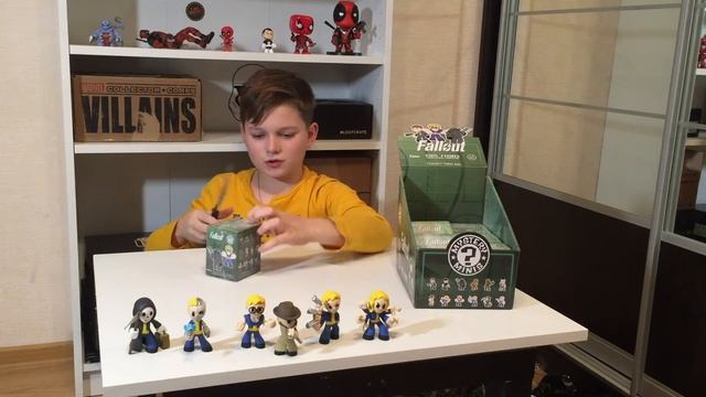 Fallout 4 Mystery Minis - Распаковка секретных фигурок по Fallout смотреть онлайн