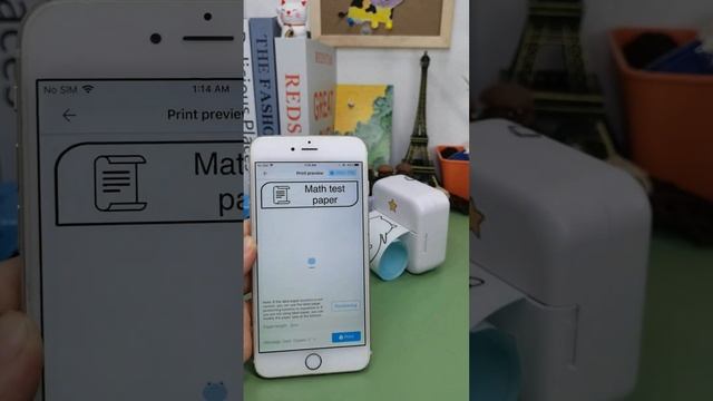 Portable Mini Printer for Android, Krsmoil Bluetooth Printer for Scrapbook Review смотреть онлайн