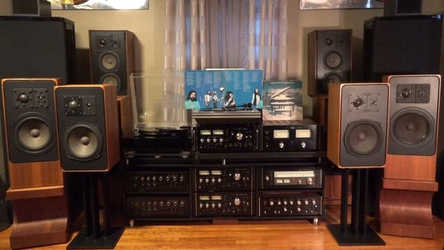 Sansui Ca 3000 Pre & Ba 3000 Power Amp - Braun SM 1005/8 Studio Monitors - Braun L 1030 Loudspeaker смотреть онлайн