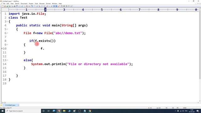 File handling in java | Check, is it file or directory? | isFile method of File class смотреть онлайн