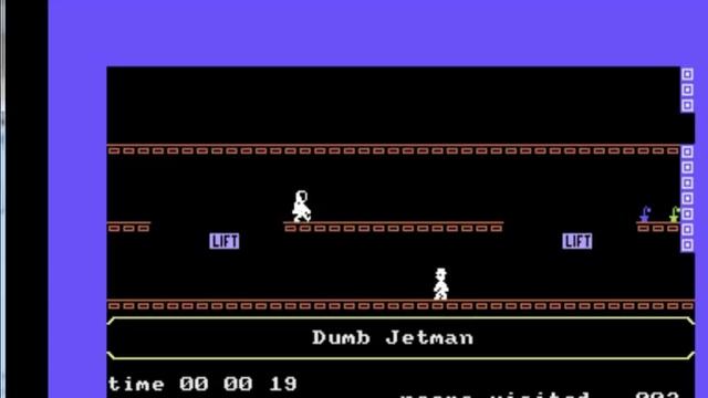 Jet Set Willy II The Final Frontier - Commodore 64 - emulador RetroArch 1.3.2 VICE x64 v3.0 смотреть онлайн