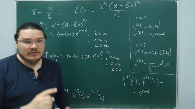 Почти школьное доказательство иррациональности числа пи | Ботай со мной #073 | Борис Трушин | смотреть онлайн