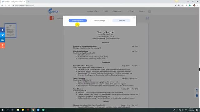 How to Insert Signature to PDF смотреть онлайн