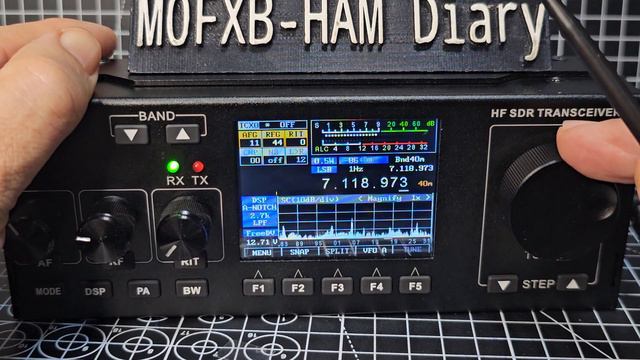 RS-918 HF , QRP - SDR Transceiver UNBOX & Test смотреть онлайн