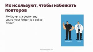 Английские местоимения в абсолютной и притяжательной форме. Ихний, евоный и ейный на английском