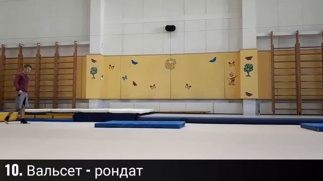 10 Вальсет рондат Средняя группа Школа акробатики 1 смотреть онлайн