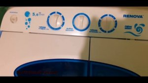 Обзор  стиральной машины RENOVA WS-50 PET