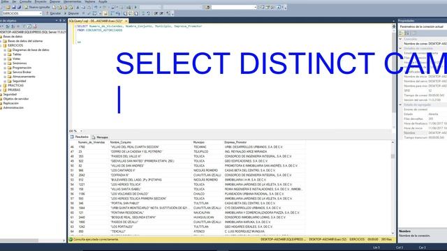 Sql| DISTINCT смотреть онлайн