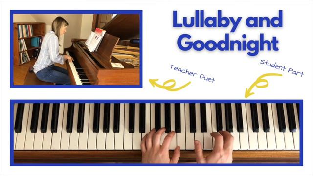Lullaby and Goodnight 🎹 with Teacher Duet [PLAY-ALONG] (Piano Adventures Primer Performance) смотреть онлайн
