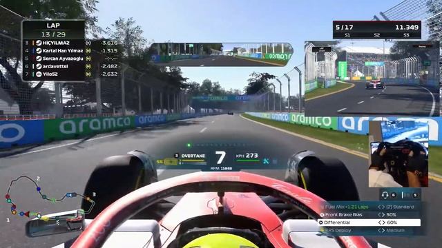 F1 22 Turkish Motorsports Crossplay League Round 1 Melborne - Sezona son sıradan başlamak !! смотреть онлайн