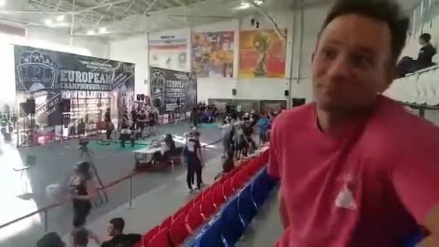 Народный жим. Интервью на чемпионате Европы. смотреть онлайн