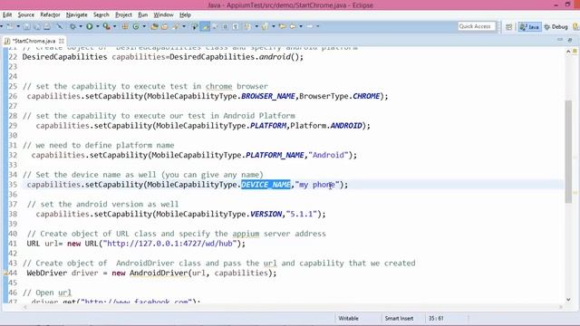 Automate mobile web application using Selenium смотреть онлайн