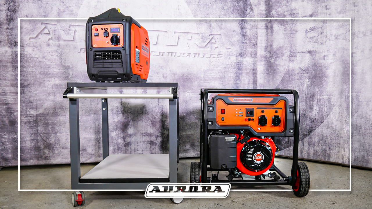 Тихий и мощный - инверторные генераторы АВРОРА 2500 и 6000I смотреть онлайн