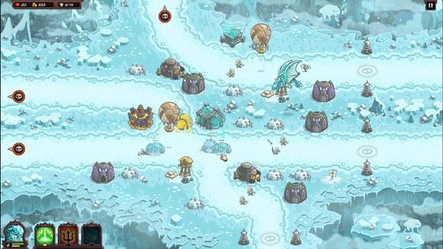 Ещё немного Kingdom Rush Vengeance #14. Уровень 21 (новичок), Айскальт.