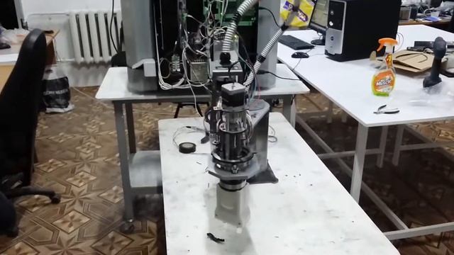 DIY SCARA ROBOT ARM with stepper motors. Самодельный промышленный робот на шаговых моторах. смотреть онлайн