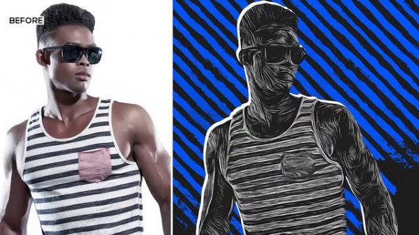 DarkART Painting Photoshop Action