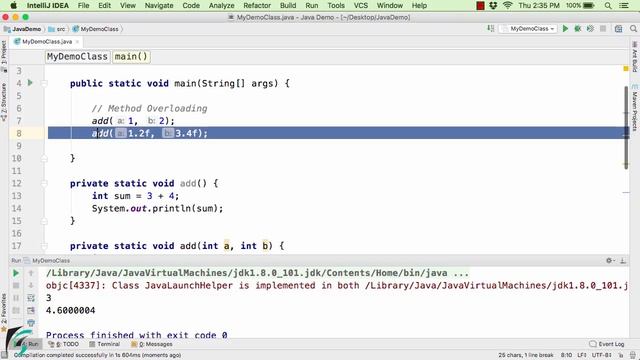 Java Method Overloading: Polymorphism Part-3. Java Tutorial for Beginners #8.3 смотреть онлайн