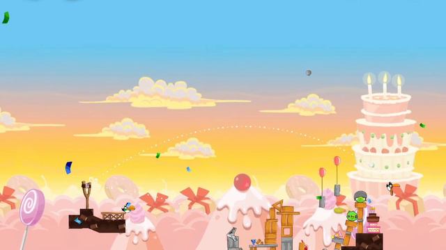 Angry Birds (2022) | Birdday Party | Cake 3 Level 15 | 3-star Walkthrough смотреть онлайн