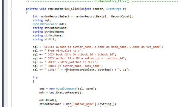 C# Edge 251 MC49 C# MySql Select Random Unplayed смотреть онлайн