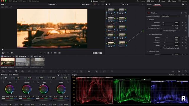 How to do FILM EMULATION in Davinci Resolve - Node tree breakdown! *FOR BEGINNERS* смотреть онлайн
