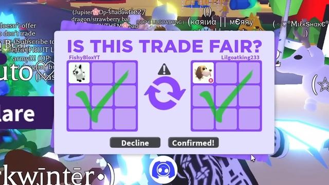 Trading EVERY *NEW* RABBIT in Adopt Me! смотреть онлайн