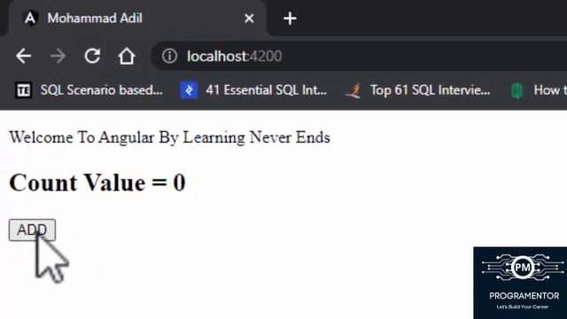 15 | Counter Example Angular | Button with Increment And Decrement Number | Minus Plus (Hindi/Urdu) смотреть онлайн