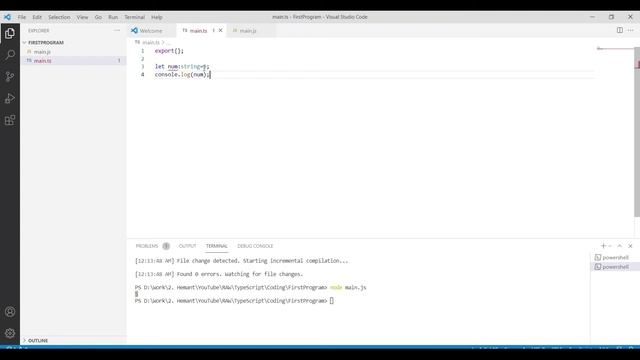 TypeScript | #5 TypeScript Types | Step by Step Tutorial for TypeScript смотреть онлайн