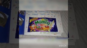 Вкусная открытка для дочки