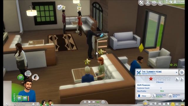 Let's Play: The Sims 4 Dine Out - Opening a Restaurant! (Part 1) смотреть онлайн