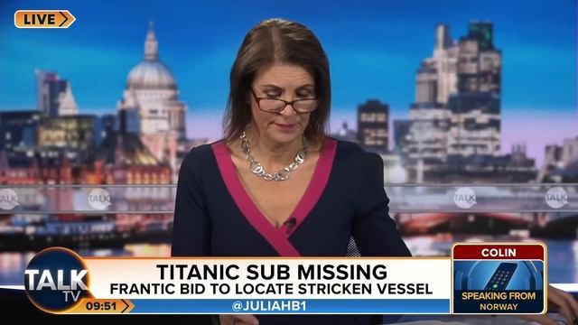 “There Are Big Holes In This Story” Remote Submarine Pilot Questions Titanic Wreck Mission смотреть онлайн