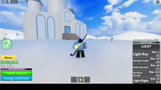 (Blox Fruit)обзор фрукта свет смотреть онлайн