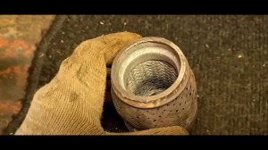 Sharan - выхлопная ситема, переварка гофр