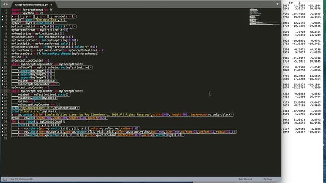 Python Demo using vpython library to plot 3D Data смотреть онлайн