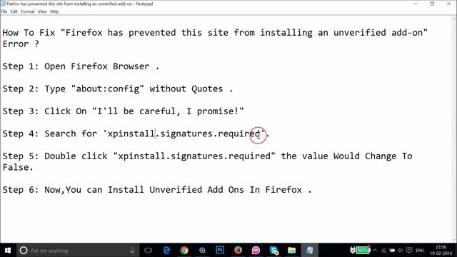 How To Fix "Firefox has prevented this site from installing an unverified add-on" Error ? смотреть онлайн