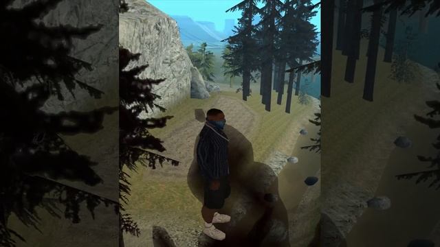 GTA San Andreas Tree Walking #Shorts #GTAShorts #GTA #GTASA #GTASanAndreas #GTAS