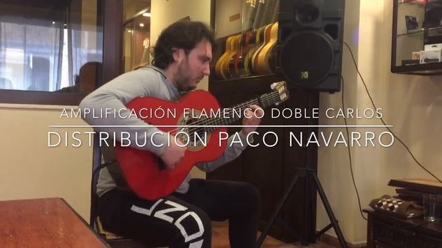 José Tomás Guitarras Andalusian, con Amplificación Flamenco Doble Carlos смотреть онлайн