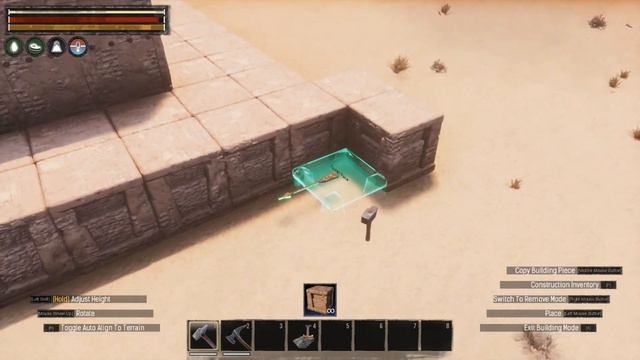HOW TO BUILD A DESERT TOWN [SPEED BUILD] - CONAN EXILES смотреть онлайн