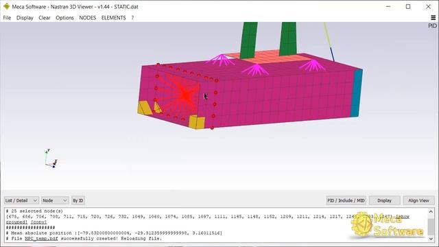 HDF5, MPC, Strain energy, Scripting : Nastran viewer entering a new era! смотреть онлайн