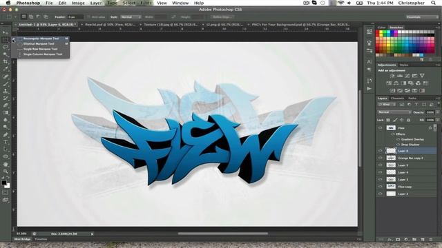 Creative Arts - Graffiti Tutorial Part 3 смотреть онлайн