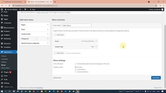 Adding Woocommerce Product Categories to Wordpress Menu смотреть онлайн