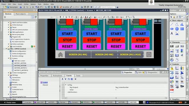 TIA Portal V17 how to implementation FB, FC, DB and OB with PLC S7-1500 part2 смотреть онлайн