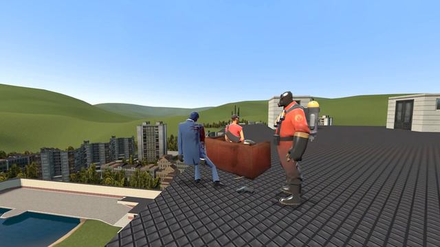Gmod TF2 Stop motion animation test смотреть онлайн
